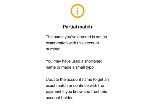 Partial match